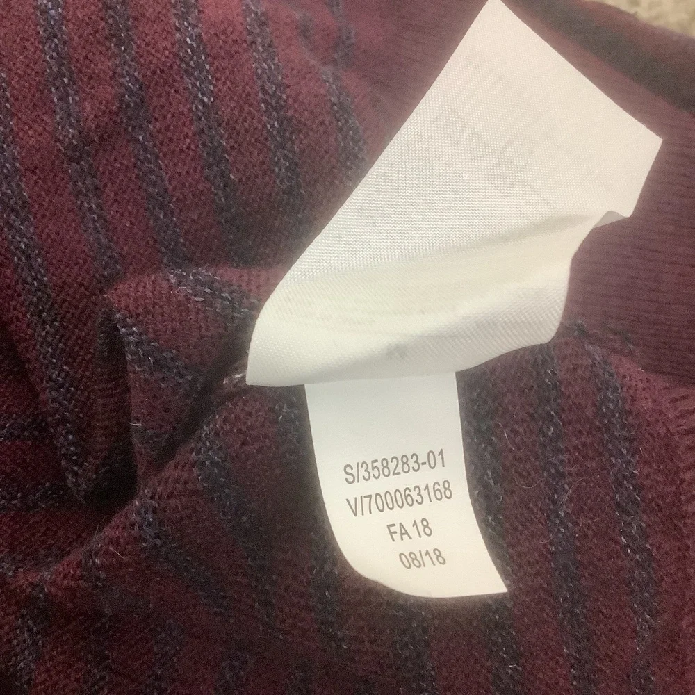 Banana Republic Men's Merino Wool V Neck‎ Sweater M